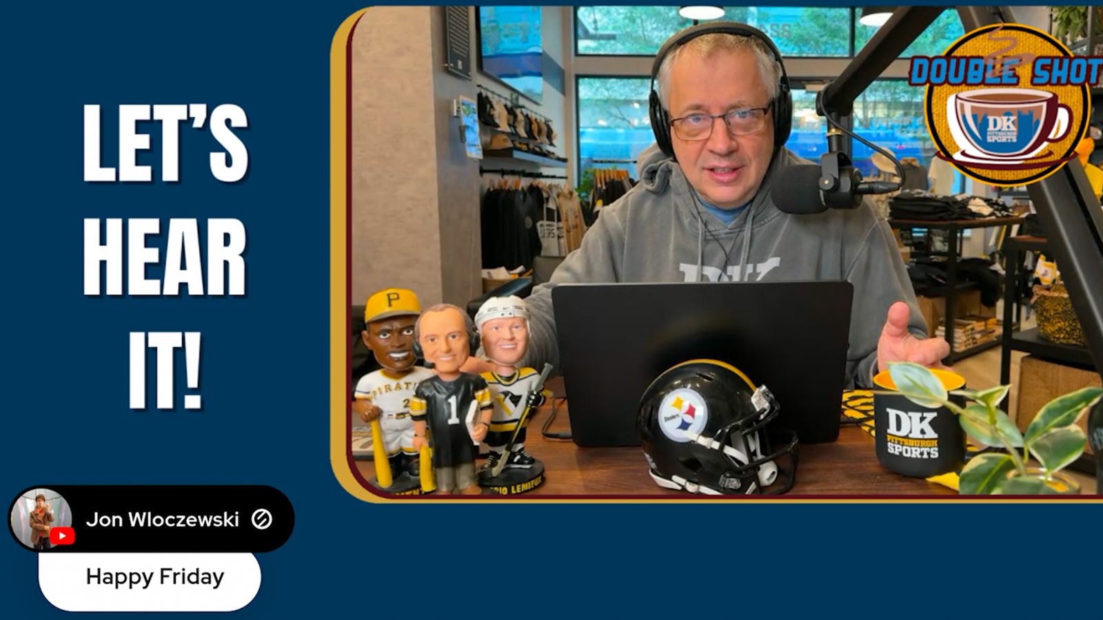 DK’s Double Shot of Steelers: Let's hear it! taken in Downtown (Videos)